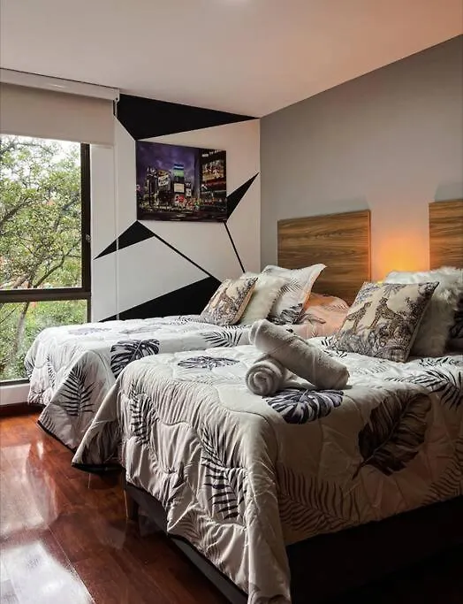 Modern 4Bedroom With Private Terrace 500Mb Internet Medellin Apartment