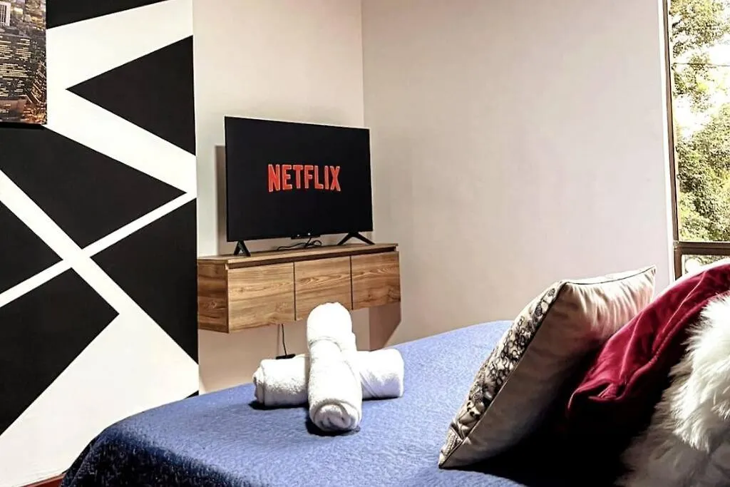 Modern 4Bedroom With Private Terrace 500Mb Internet Medellin 0*,  Colombia